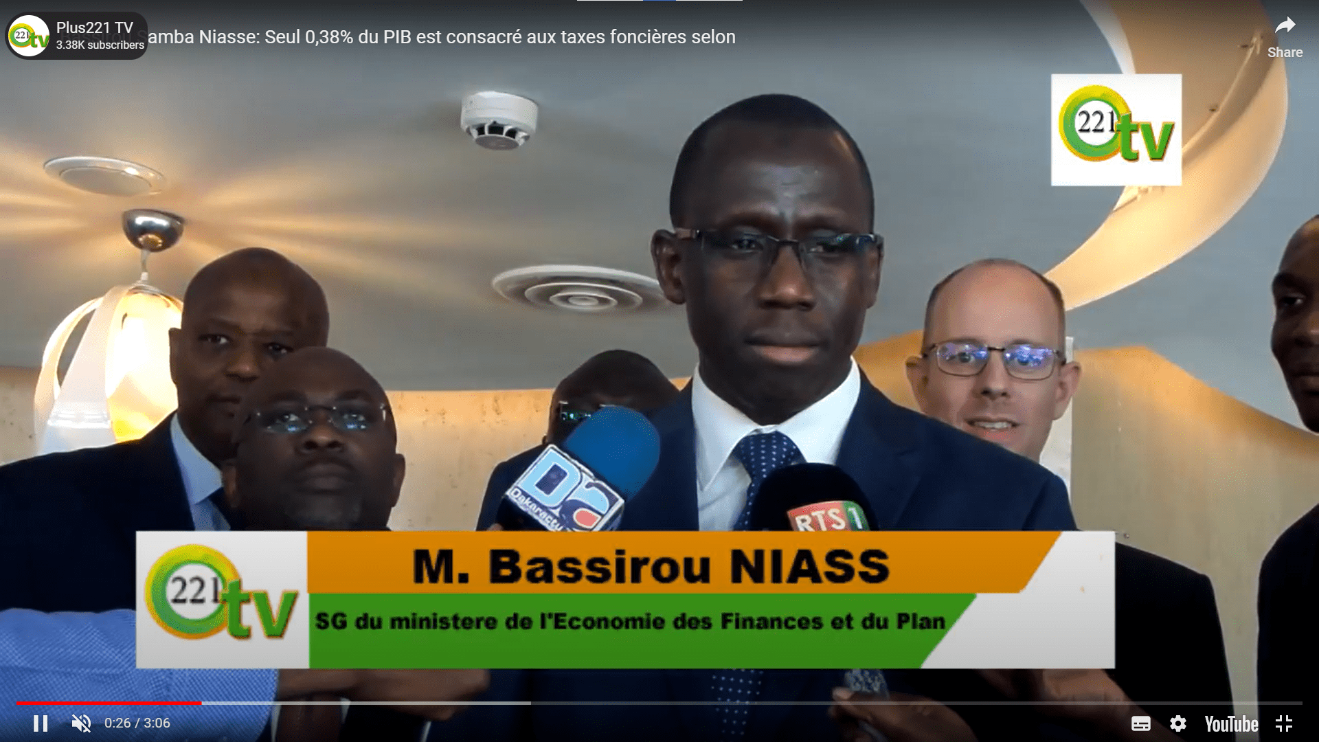 221TV Sénégal couvre la conférence de l'APTI