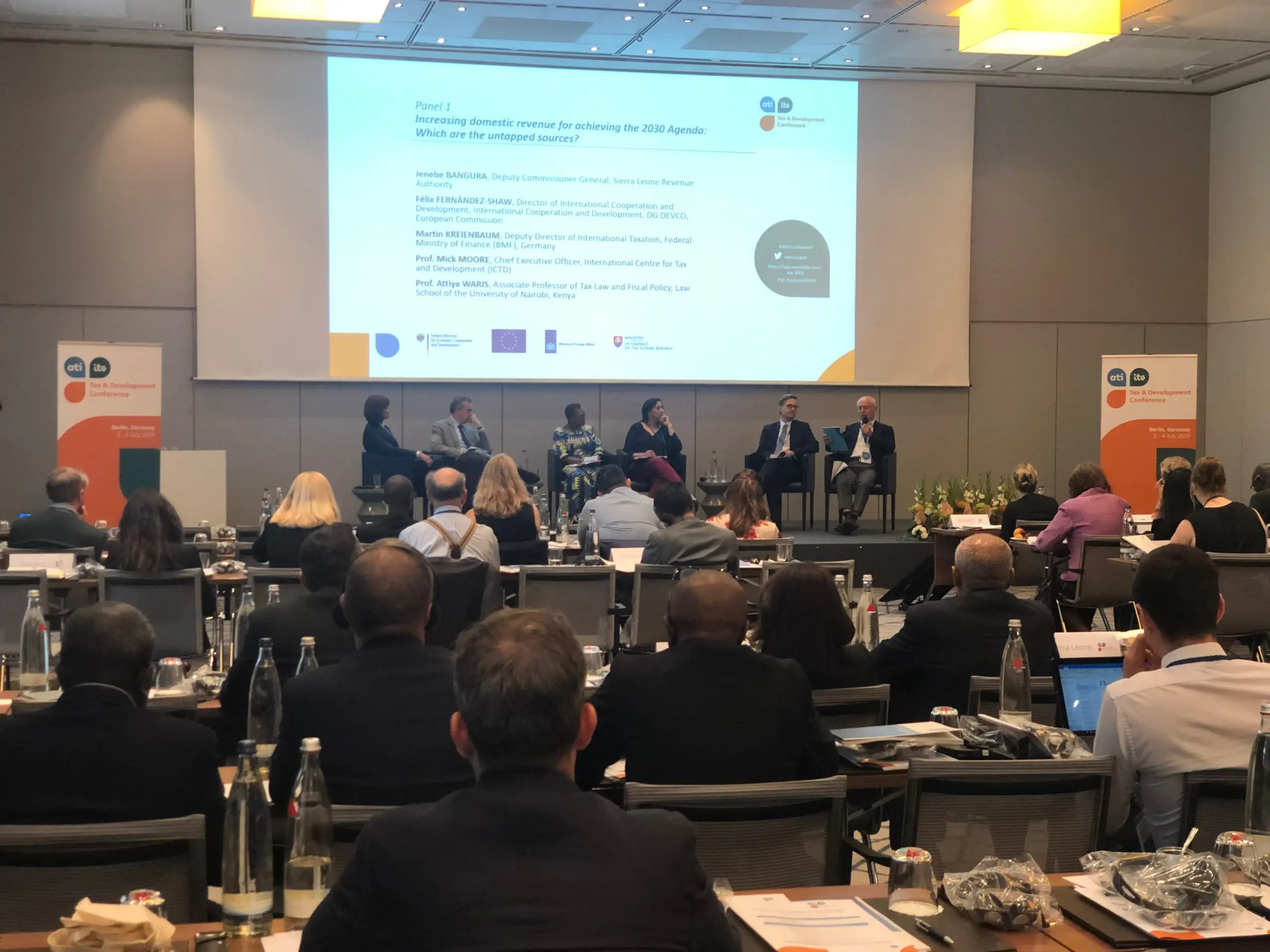 ICTD CEO and Research Director present at Addis Tax Initiative conference