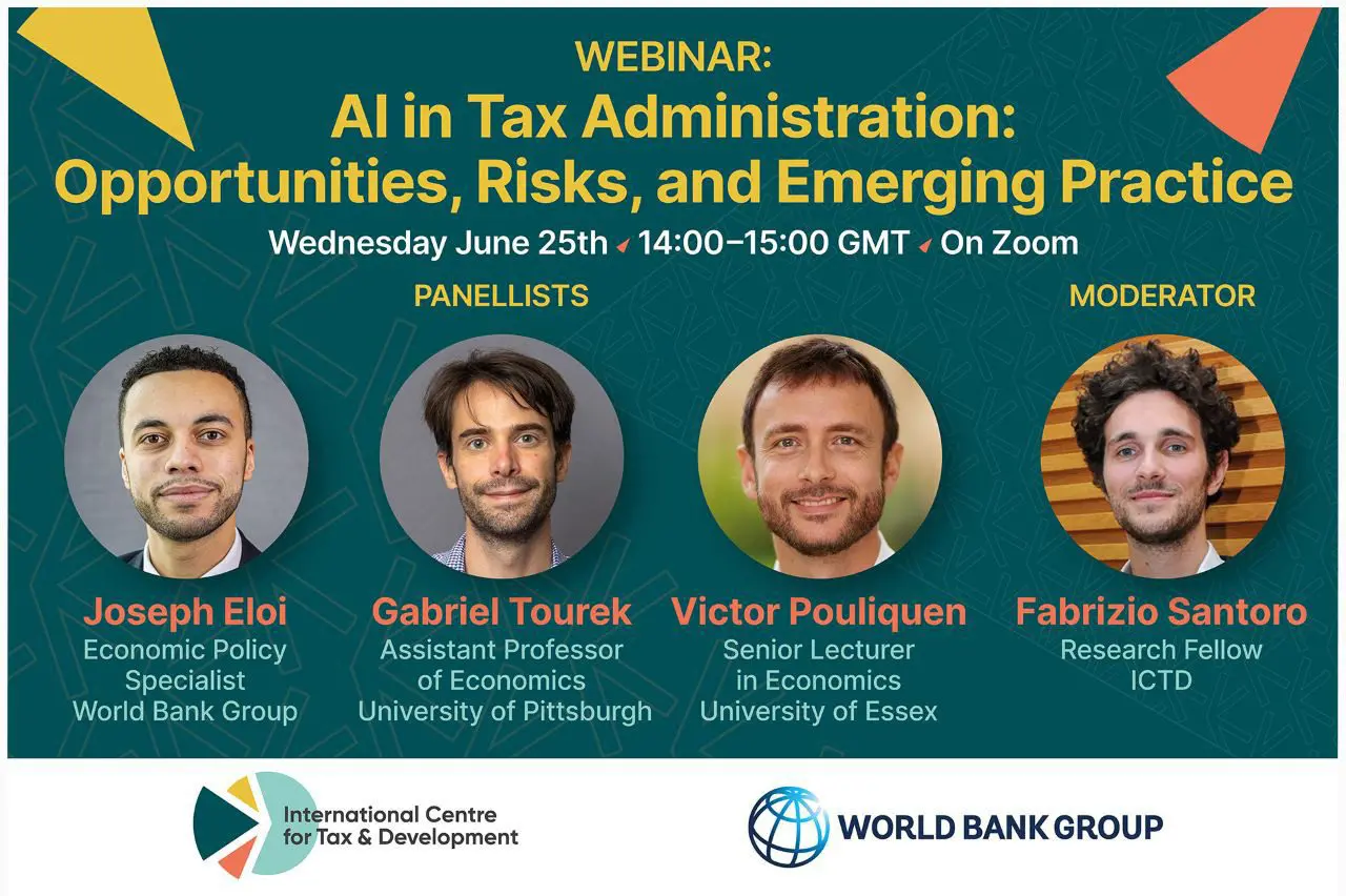 Webinar: AI in Tax Administration