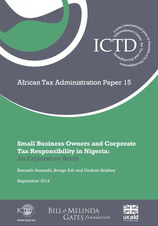 Small Business Owners and Corporate Tax Responsibility in Nigeria: An Exploratory Study
