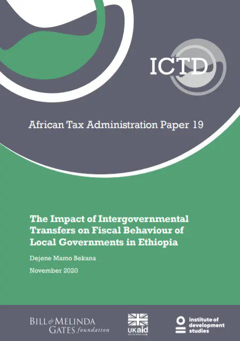 L'effet des transferts intergouvernementaux sur le comportement budgétaire des collectivités locales en Éthiopie
