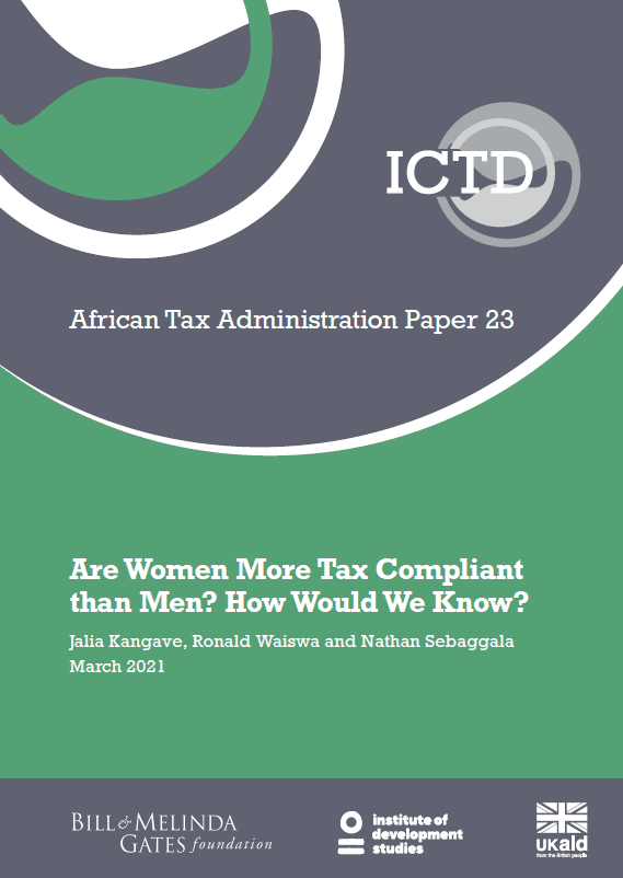 Are Women More Tax Compliant than Men? How Would We Know?