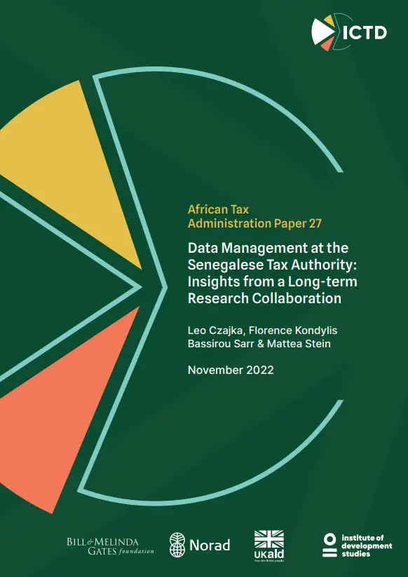 Data Management at the Senegalese Tax Authority: Insights from a Long-term Research Collaboration