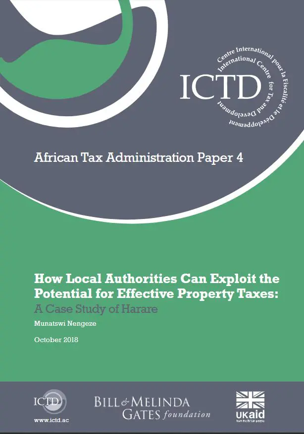 How Local Authorities Can Exploit the Potential for Effective Property Taxes: A Case Study of Harare