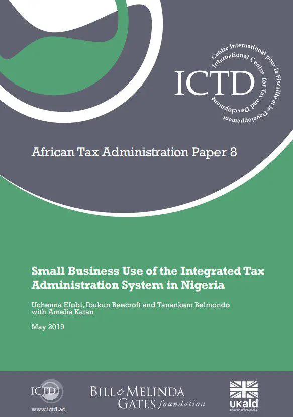 L'usage du système intégré d'administration fiscale par les petites entreprises au Nigéria