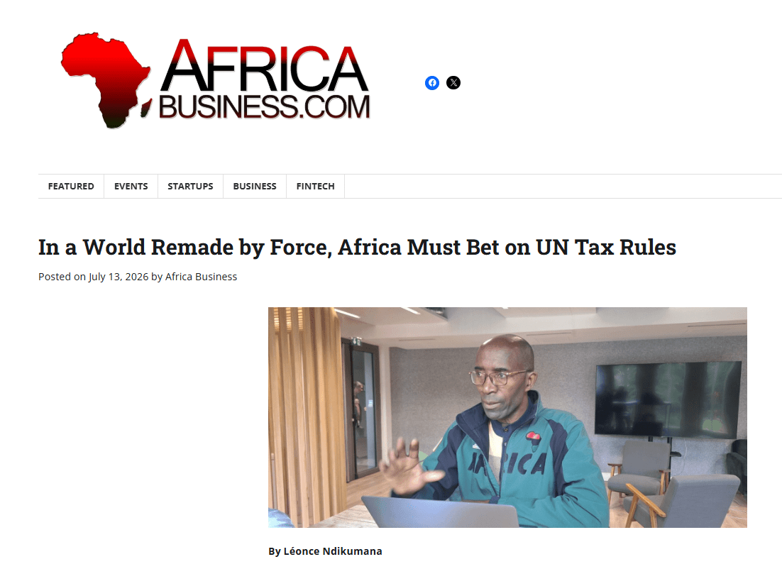 Africa Business cites ICTD research on international tax standards