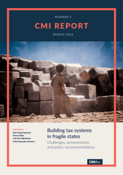 Building tax systems in fragile states. Challenges, achievements and policy recommendations