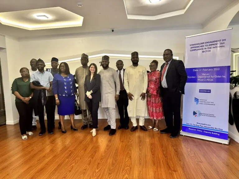 Stakeholder meeting on taxing the informal sector held in Abuja