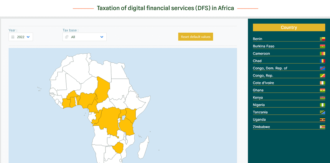 ICTD launches DFS TaxMap: A comprehensive visualisation tool on taxation of digital financial services in Africa