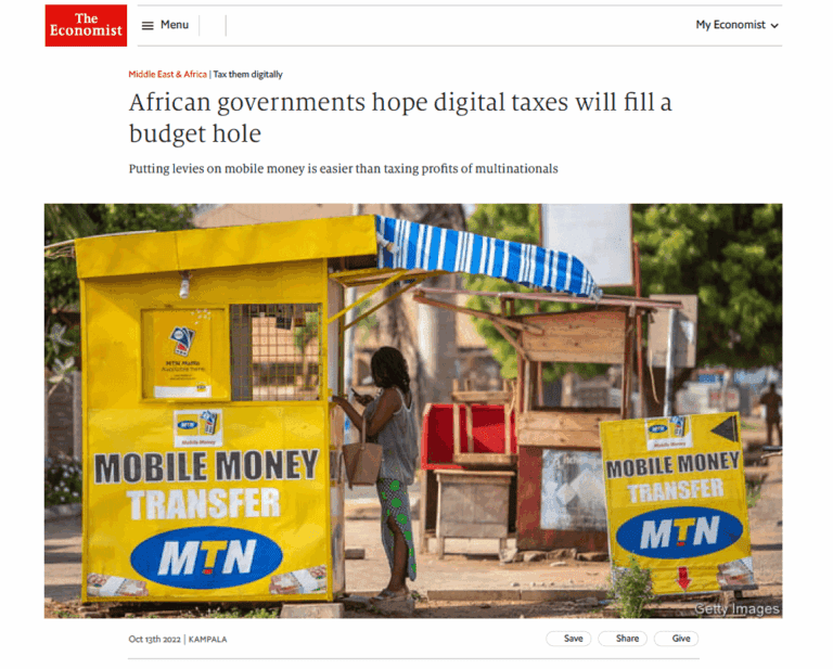 Adrienne Lees citée dans The Economist pour les travaux de DIGITAX