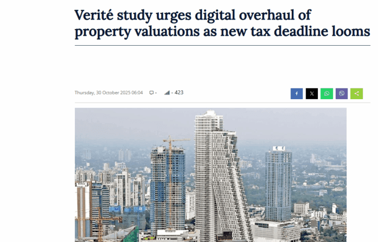 Local media report on Mick Moore's new paper on property tax in Sri Lanka