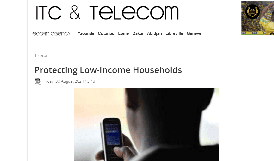 ICTD brief on taxing mobile money in Africa cited in Agence Ecofin article