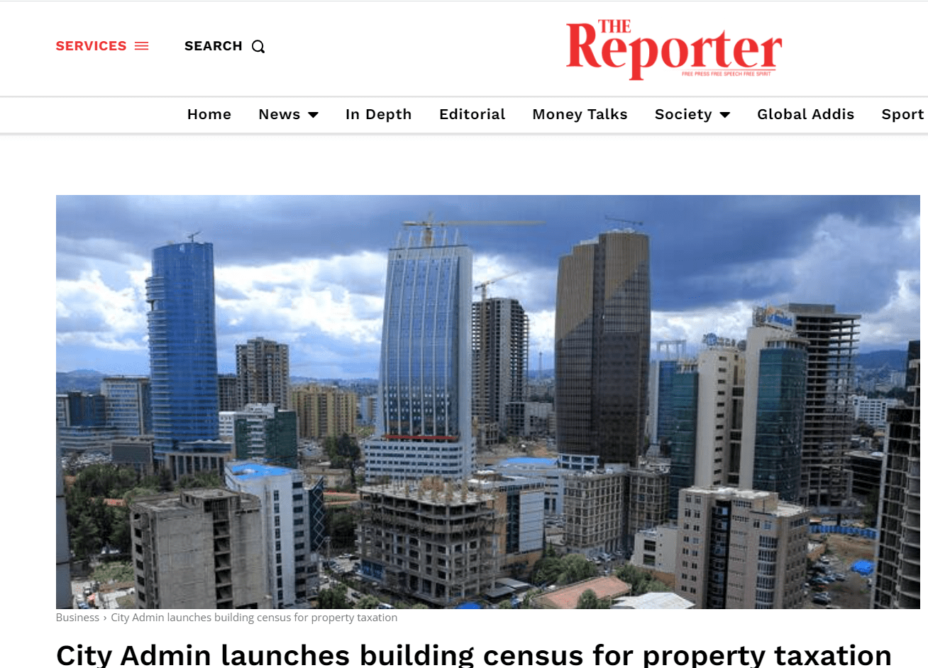 Les recherches de l’ICTD sur l’impôt foncier et les baux fonciers en Éthiopie citées par l’Ethiopian Reporter