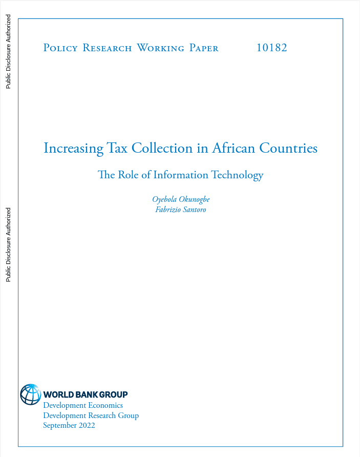 Increasing Tax Collection in African Countries: The Role of Information Technology