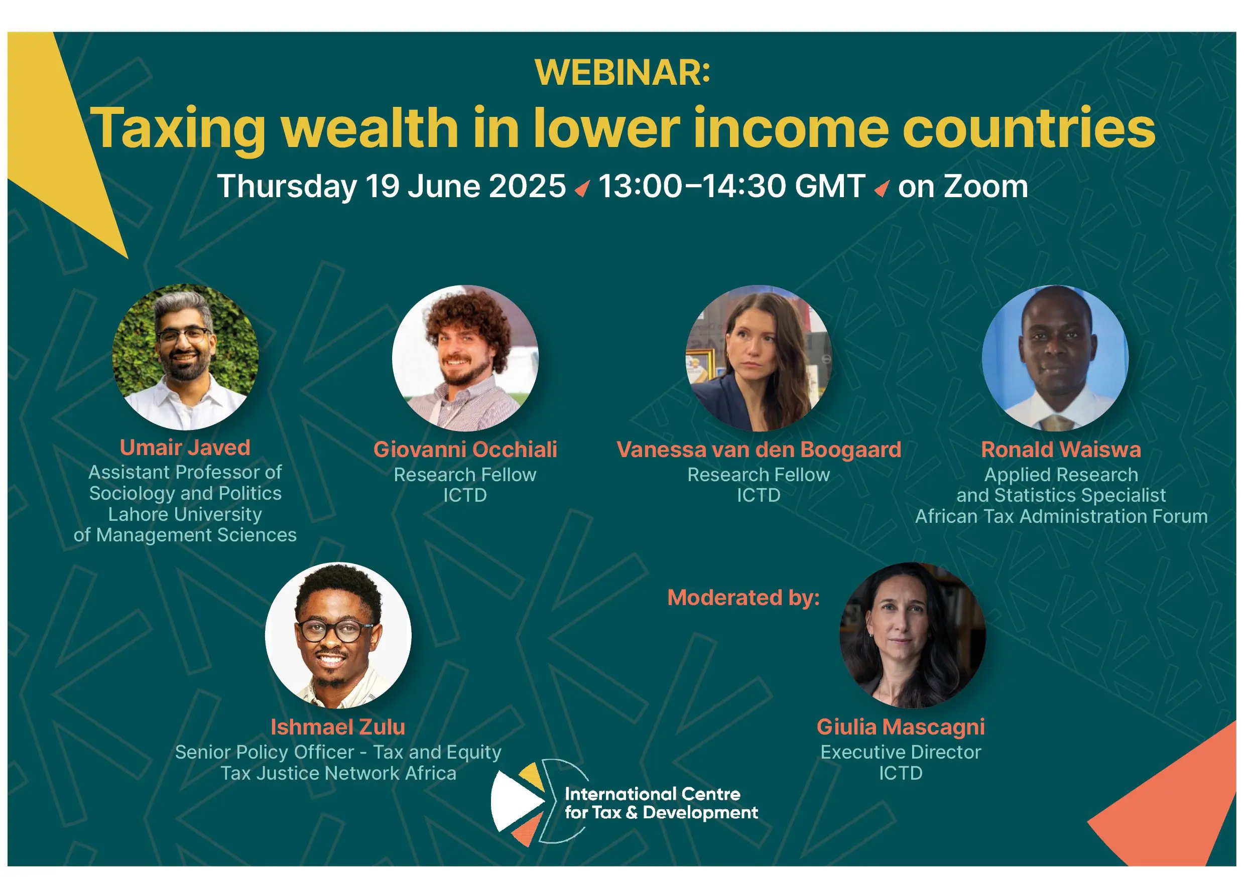 Webinaire : imposer la richesse dans les pays à faibles revenus