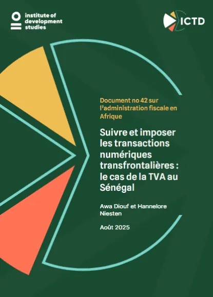 Suivre et imposer les transactions numériques transfrontalières : le cas de la TVA au Sénégal