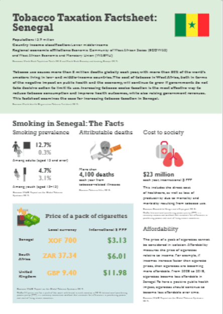 Tobacco Taxation in Senegal