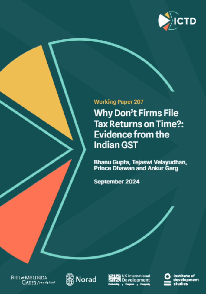 Why Don't Firms File Tax Returns on Time? Evidence from the Indian GST