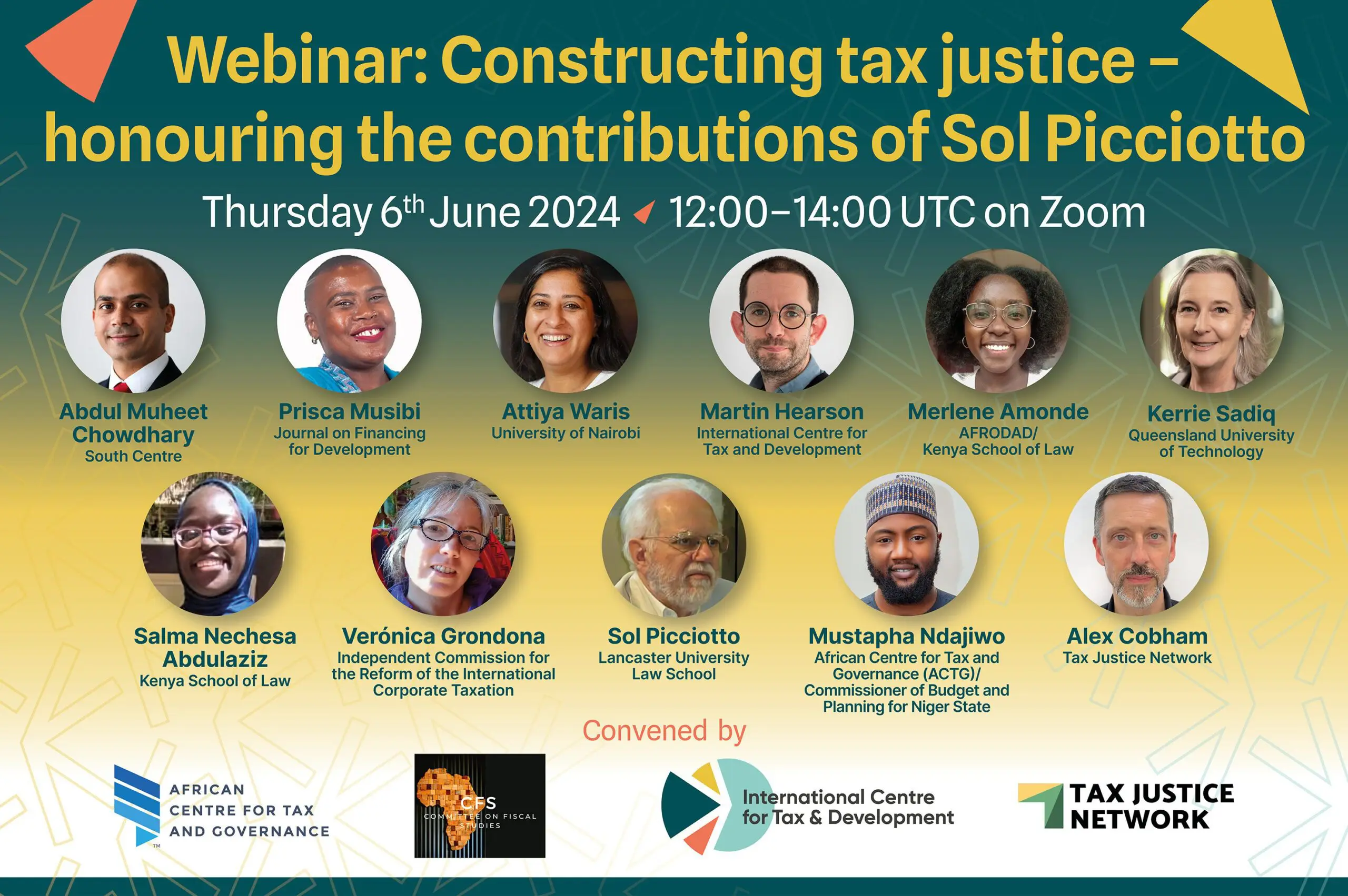 Webinar: Constructing tax justice - honouring the contributions of Sol Picciotto