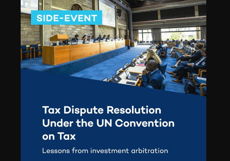 Le règlement des différends fiscaux dans la convention fiscale des Nations unies : les leçons de l'arbitrage d'investissement