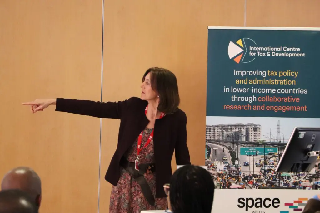 IDS Director Melissa Leach welcoming participants
