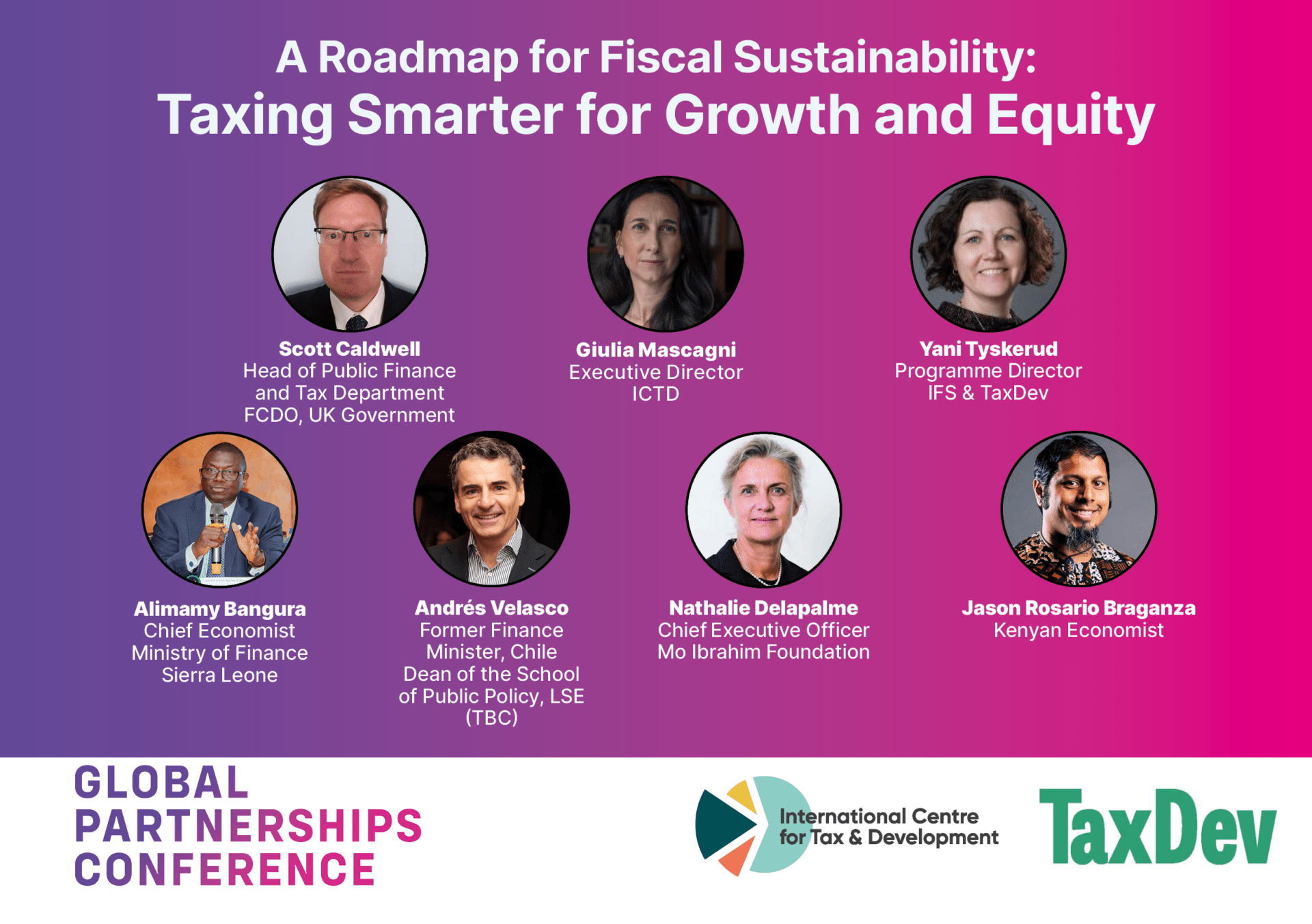 Une feuille de route pour la soutenabilité budgétaire : taxer plus intelligemment au service de la croissance et de l'équité | événement parallèle de la Global Partnerships Conference