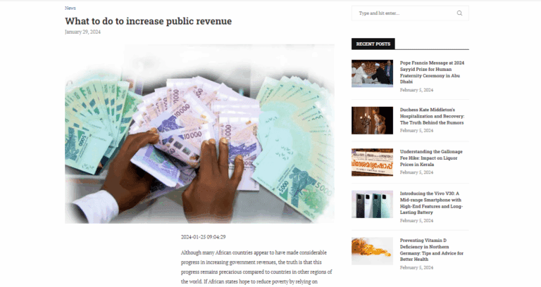 Mick Moore and Wilson Prichard cited in Time.News on increasing tax revenue