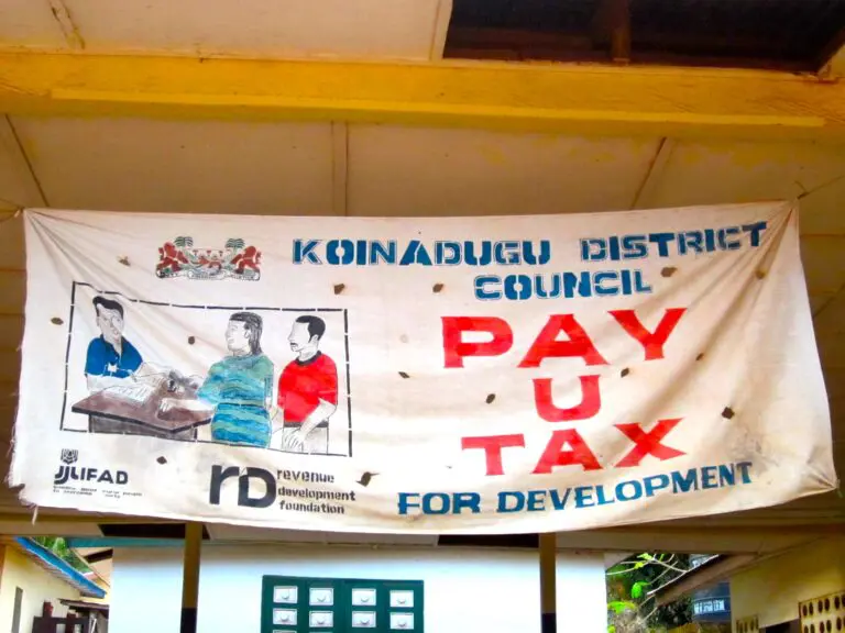 L'ICTD et la fiscalité locale en Sierra Leone
