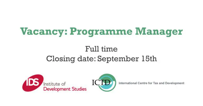L’ICTD recrute un ou une responsable de programme (CLOS)