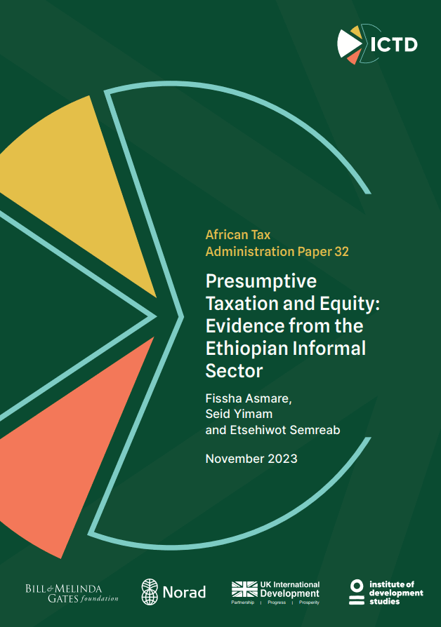 Presumptive Taxation and Equity: Evidence from the Ethiopian Informal Sector