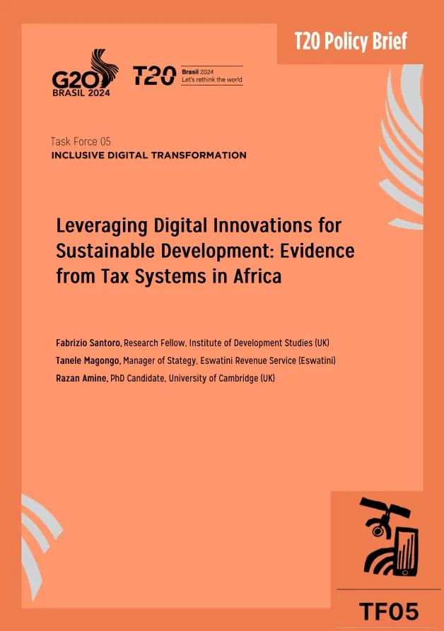 Leveraging Digital Innovations for Sustainable Development: Evidence from Tax Systems in Africa