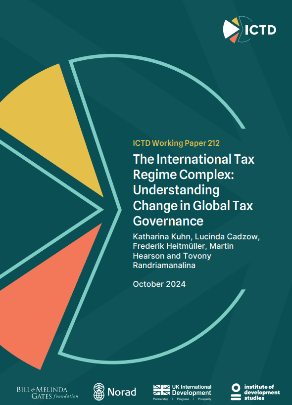 The International Tax Regime Complex: Understanding Change in Global Tax Governance