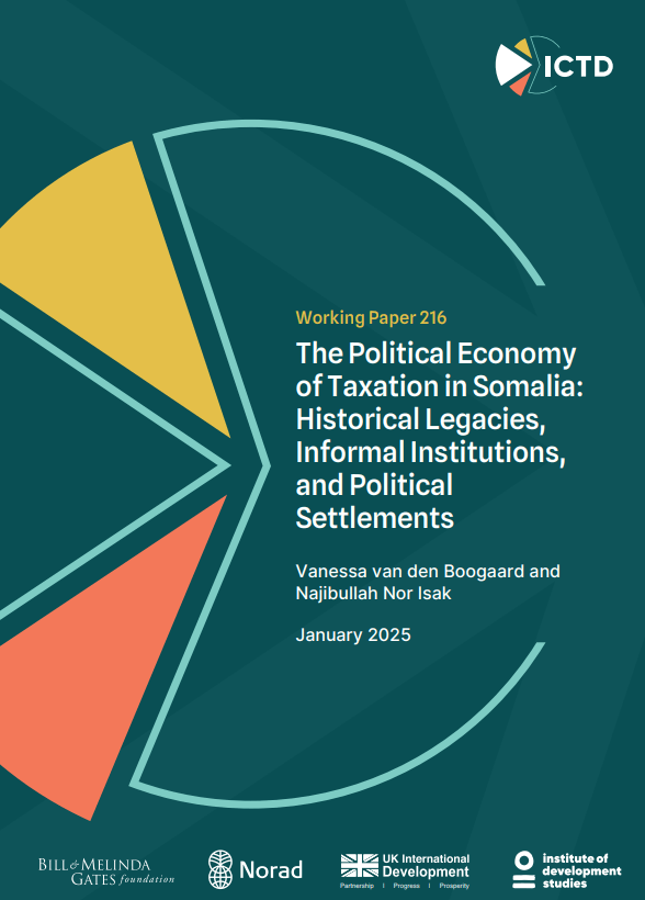 The Political Economy of Taxation in Somalia: Historical Legacies, Informal Institutions, and Political Settlements