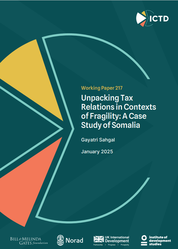 Unpacking Tax Relations in Contexts of Fragility: A Case Study of Somalia