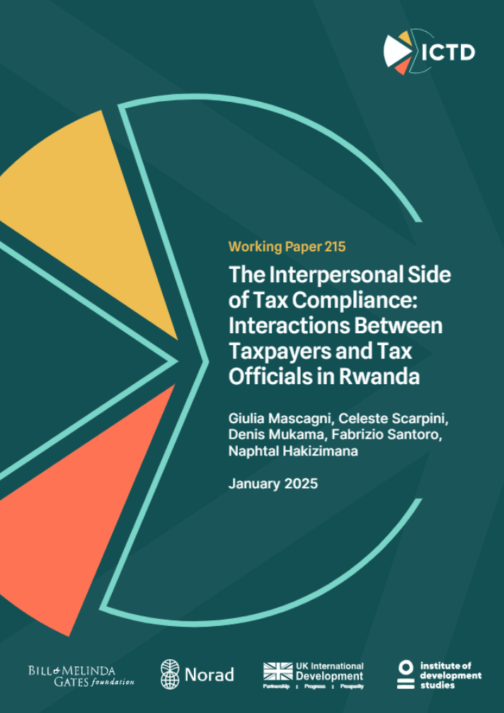 The Interpersonal Side of Tax Compliance: Interactions Between Taxpayers and Tax Officials in Rwanda