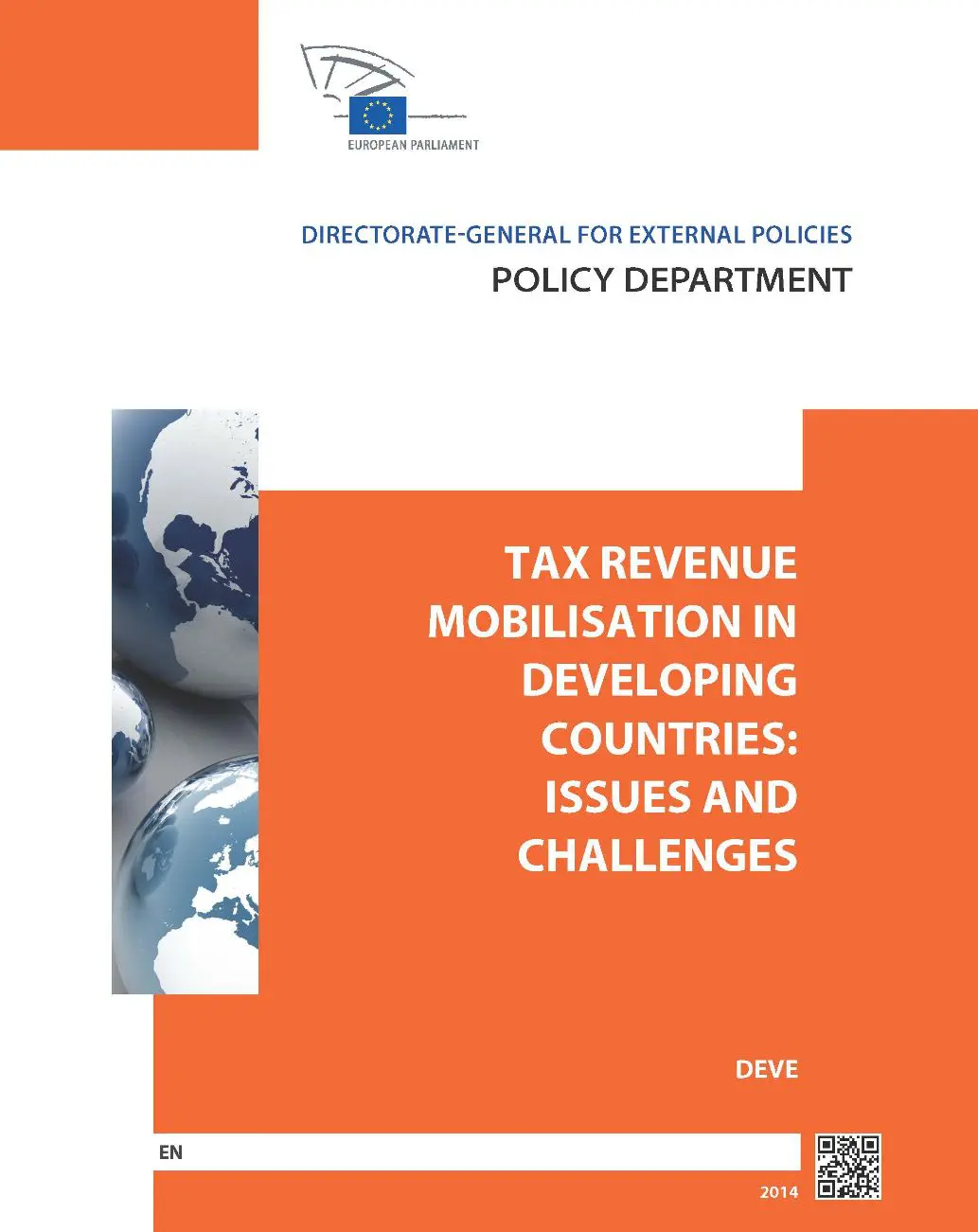 Tax Revenue Mobilistation In Developing Countries: Issues and Challenges