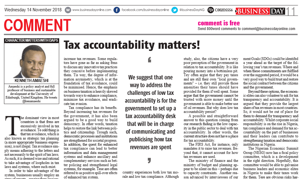 Le NTRN au cœur d'une tribune sur la redevabilité fiscale au Nigeria