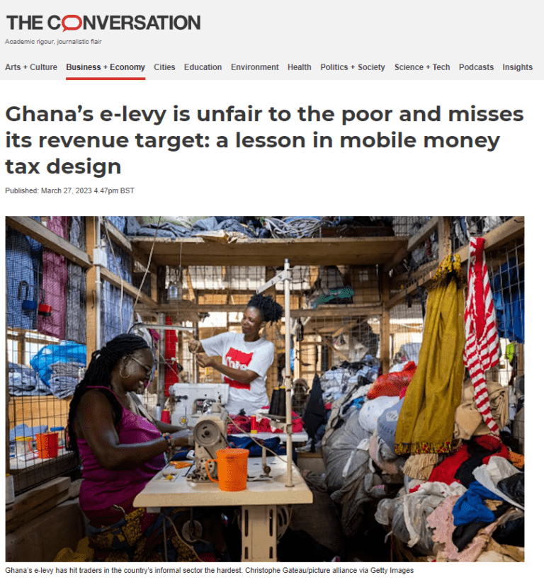 ICTD authored article receives lots of coverage