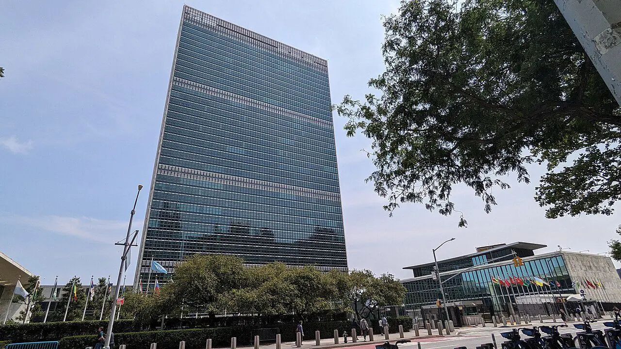 Le siège des Nations unies à New York