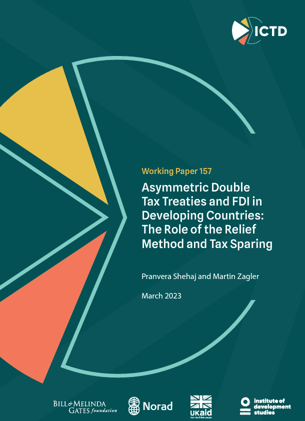 Asymmetric Double Tax Treaties and FDI in Developing Countries: The Role of the Relief Method and Tax Sparing
