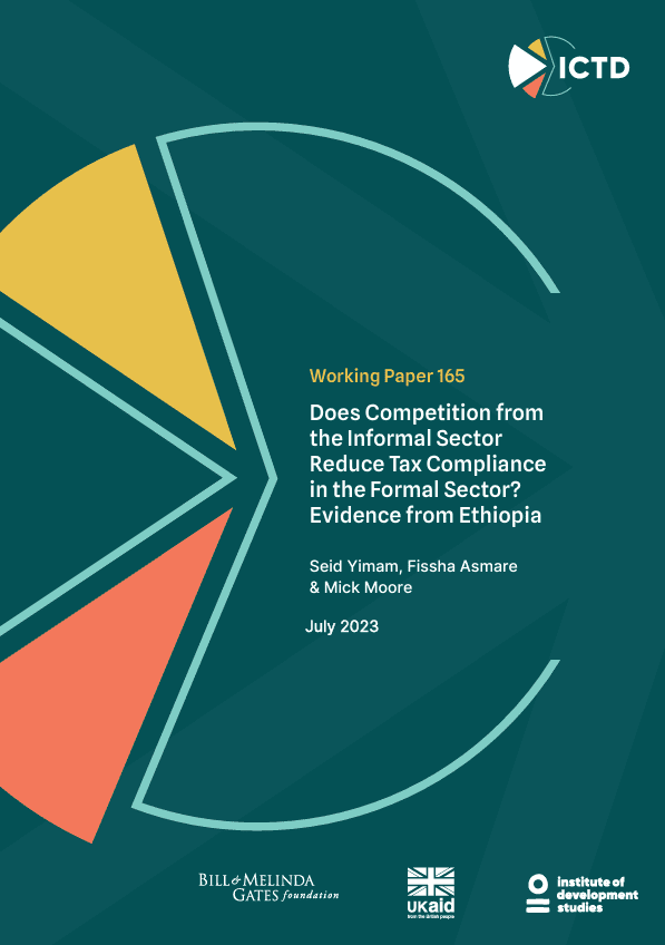 Does Competition from the Informal Sector Reduce Tax Compliance in the Formal Sector? Evidence from Ethiopia