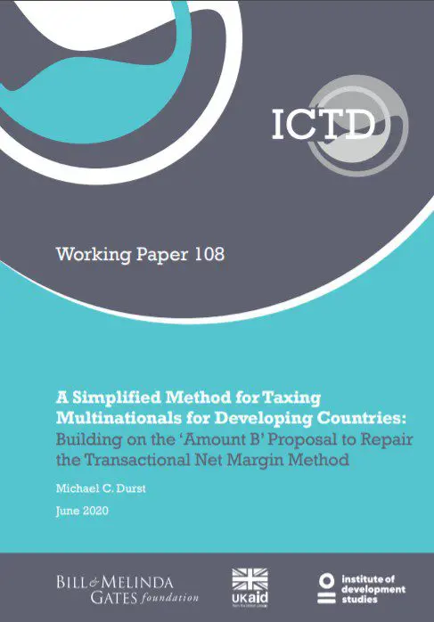 A Simplified Method for Taxing Multinationals for Developing Countries: Building on the 'Amount B' Proposal to Repair the