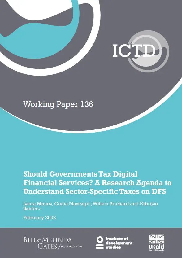Les États doivent-ils taxer les services financiers numériques ? Un programme de recherche pour comprendre les taxes sectorielles sur ces services