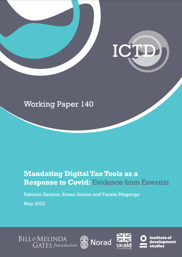 Mandating Digital Tax Tools as a Response to Covid: Evidence from Eswatini