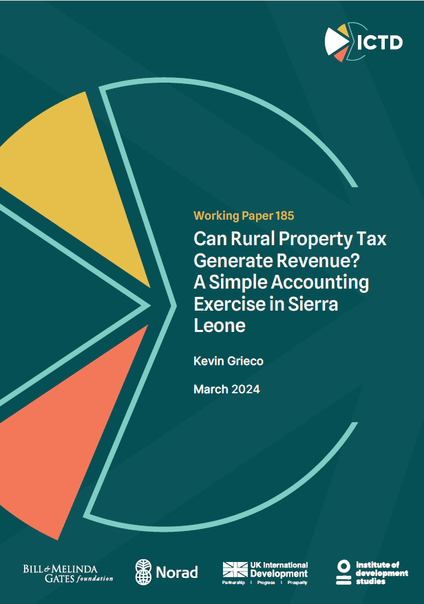 Can Rural Property Tax Generate Revenue? A Simple Accounting Exercise in Sierra Leone