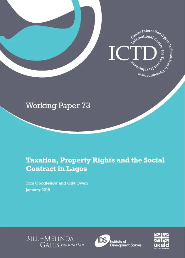 Taxation, Property Rights and the Social Contract in Lagos