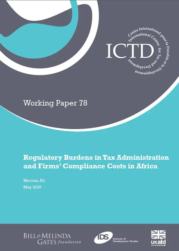 Regulatory Burdens in Tax Administration and Firms’ Compliance Costs in Africa