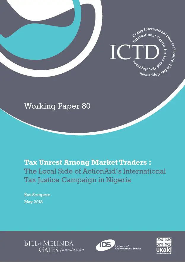 Tax Unrest Among Market Traders: The Local Side of ActionAid's International Tax Justice Campaign in Nigeria