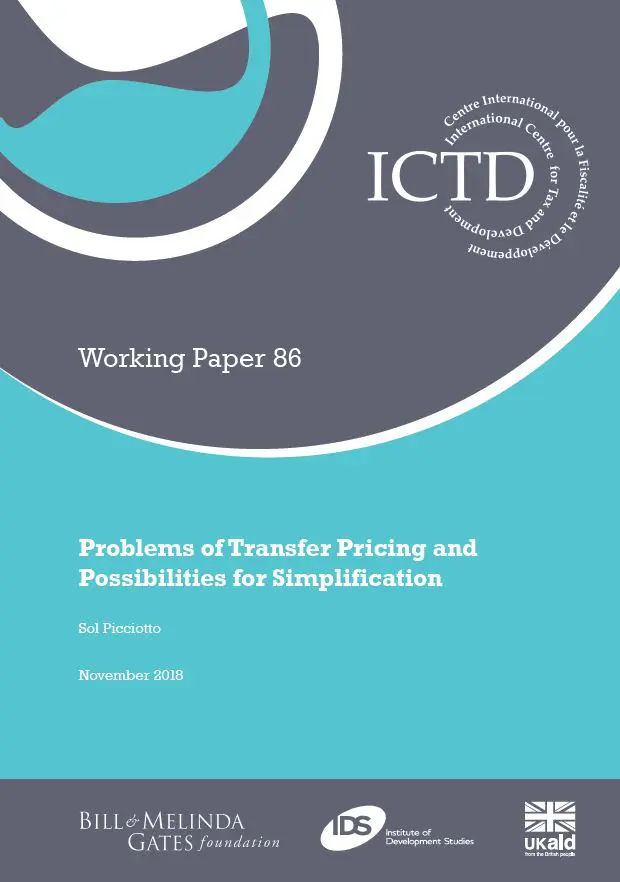 Problems of Transfer Pricing and Possibilities for Simplification