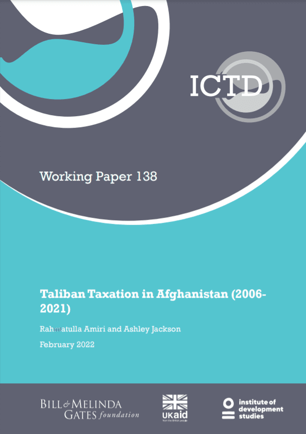 Taliban Taxation in Afghanistan: (2006-2021)